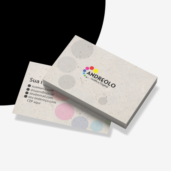 Cartão de Visita em Reciclato